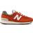 New Balance 574 - Orange Burst/White