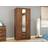 Birlea Mirror High Gloss Wardrobe 93x196cm