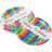 Unique Industries 269262 Rainbow Ribbons Birthday 9 in. Plates 8 Piece