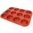 casaWare Pans Red Muffinsplate