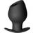 Master Series Hollow Analplugg Liten Svart