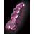 Pipedream Icicles No. 43 Perlebesat Hjerteglasdildo Pink