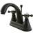 Kingston Brass KS7615BX 4 in Centerset Bathroom Faucet Bronze