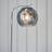 Endon Lighting Dimple Chrome/ Smokey Mirrored Glass Floor Lamp 150cm