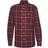 Lyle & Scott Check Flannel Long Sleeve Shirt - Burgundy