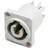 Adam Hall Mains chassis connector PowerOut grey Connectors