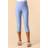 Roman Cropped Stretch Trouser - Grey