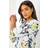 Roman Longline Button Detail Floral Print Top