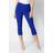 Roman Cropped Stretch Trouser - Royal Blue