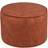 LABEL51 Rust Velour Pouffe 40cm