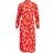 Object Jacira Tilda Shirt Dress - Dark Orange