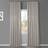 Half Price Drapes 213 cm Franska Linnegardiner 127 x 213 Fresh Kaki