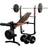 V-Fit STB09-1 Weight Bench Set 50kg