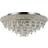 Inspired Home Alexandra Ceiling Flush Light ∅ 50cm