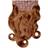 Lullabellz Super Thick Curly 22 inches #8 Chestnut 5-pack