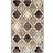 Superior Jute Backed with Geometric Trellis White, Brown, Beige, Grey, Red 182.9x274.3cm