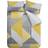 Catherine Lansfield Larsson Geo Duvet Cover Grey, Yellow, Blue, Pink (200x200cm)