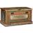 vidaXL Solid Reclaimed Wood Storage Bench Shoe Rack