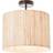 Endon Lighting Longshore Single Semi Ceiling Flush Light