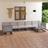 vidaXL 7 Piece Garden Outdoor Lounge Set