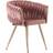 Roma Knot Velvet Kitchen Chair