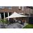 Floracord Polyester Triangel Elfenben 360x360x360cm