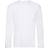 Fruit of the Loom Original Långärmad T-shirt För Herrar - Vit