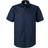 Seidensticker Business Shirt Regular fit Short Sleeve Kentcollar Uni Mand Kortærmede Skjorter hos Magasin Blue