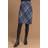 Roman Check Print Brushed Skirt