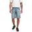 Urban Classics Relaxed Fit Jeans Shorts - Light Destroyed Washed