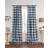 Elrene Home Fashions buffalo rutigt mörkläggningsfönster gardin 132.08x241.3cm