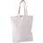 Rayher Plain Shopping Tote Shoulder Bag - White/Gold