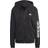 Adidas Essentials Linear Full-Zip French Terry Hoodie - Black