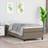 vidaXL taupe 90x200 Ramsäng