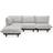 Fatboy Canapé De Jardin Rembourré Paletti Beige Tissu Oléfine Modular Sofa