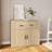 vidaXL Skänk sonoma-ek Sideboard