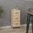 vidaXL Skänk sonoma-ek Sideboard
