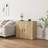 vidaXL Sonoma Oak 80 x 33 x 70 cm Sideboard