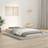 vidaXL Natural Bed Frame 90 x 190 cm