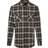 Urban Classics Checked Roots Shirt - Dark Blue/White