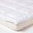 Homescapes Pure Mulberry Silk Blend Mattress Cover White (200x180cm)