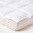 Homescapes Super Microfibre Topper Mattress Cover White (190x90cm)