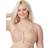 Glamorise Front Closure Posture Back Wirefree Bra - Nude