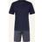 Schiesser Men's Pyjamas Short Nightwear Set