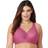 Glamorise MagicLift Natural Shape Support Bra - Red Violet
