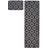 Homemaker Aztec Black, Blue, Grey 57x150cm
