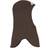 Racing Kids Rund Elefanthue lags Chocolate Brun XS/3 mdr