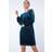 Dusk Split Sleeve Velvet Mini Dress