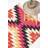 Homescapes Jakarta Handwoven White, Yellow, Pink, Black, Orange