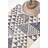 Homescapes Delphi Grey, White, Black, Blue cm